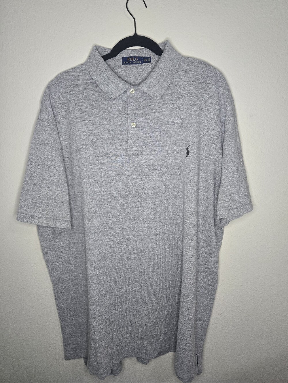 Polo by Ralph Lauren Men’s Heather Gray Polo Shirt